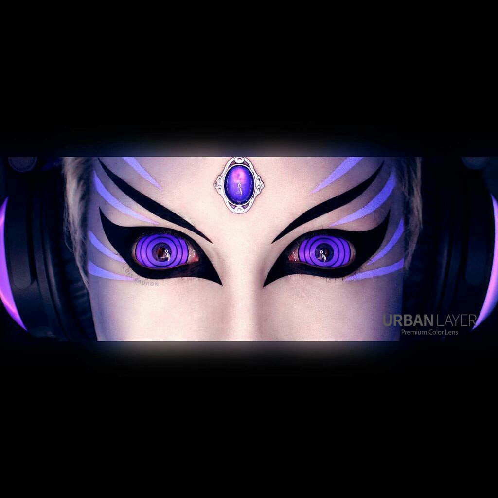 22mm Sclera Violet Colossus Lenses