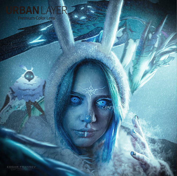 White Walker UV Circle Lenses | Yearly