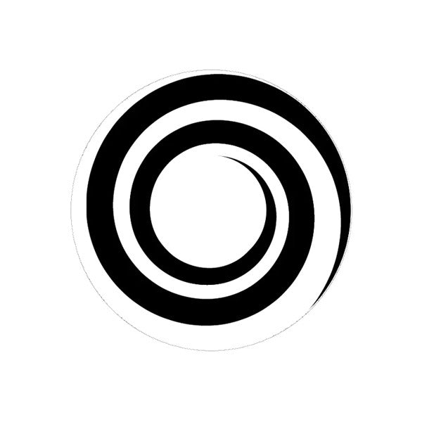 Black Spiral Colored Lenses | 1 Year