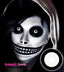 As used in the TV and movie industry, trip everyone out and create an utterly dramatic costume look that can only be achieved with theatrical SFX sclera contacts, contact lenses that are designed to cover most of your eyes. We ship our dramatic 22mm Dark Dracul black and white sclera circle lenses fast and free from the USA.