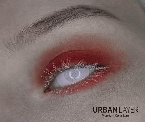 17mm UV White Blind M Circle Lenses | Yearly