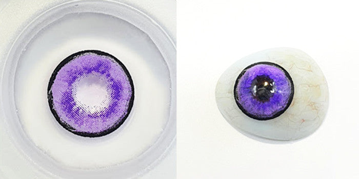Aquaman Violet Circle Lenses | 1 Year Secondary image