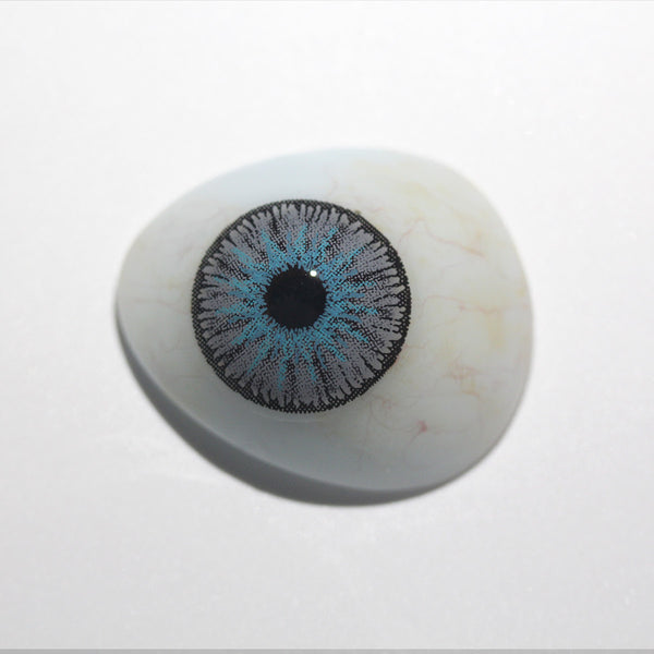 Crazy Lab by Urban Layer Doll Gray colored contacts, featuring cute big-eye circle lenses in cool, bright grey for kawaii anime cosplay. Enjoy fast, free shipping across the USA.