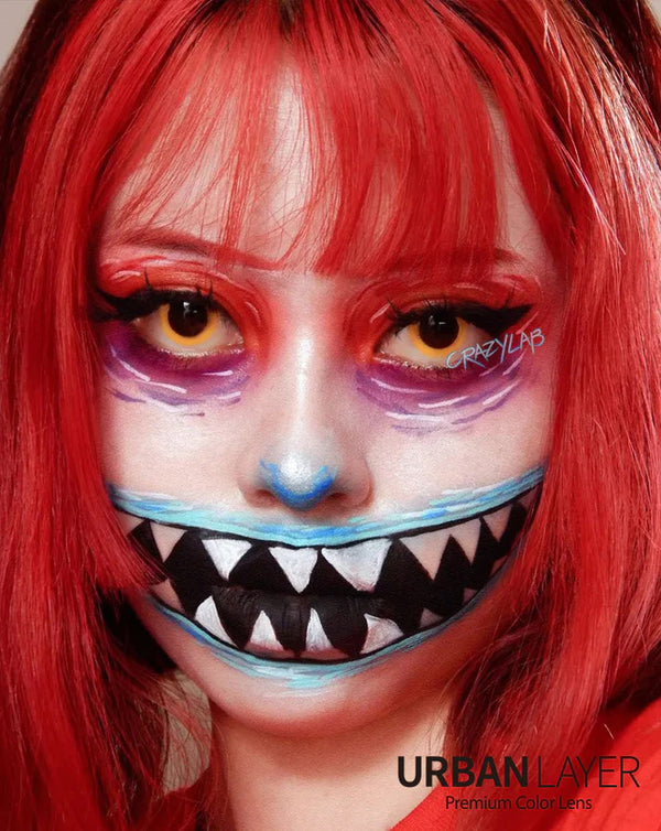 Yellow Avatar Circle Lenses | Yearly