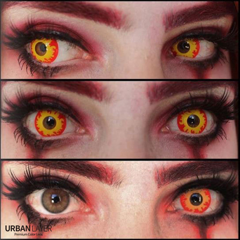 Flame Eyes (Wild Fire) Circle Lenses