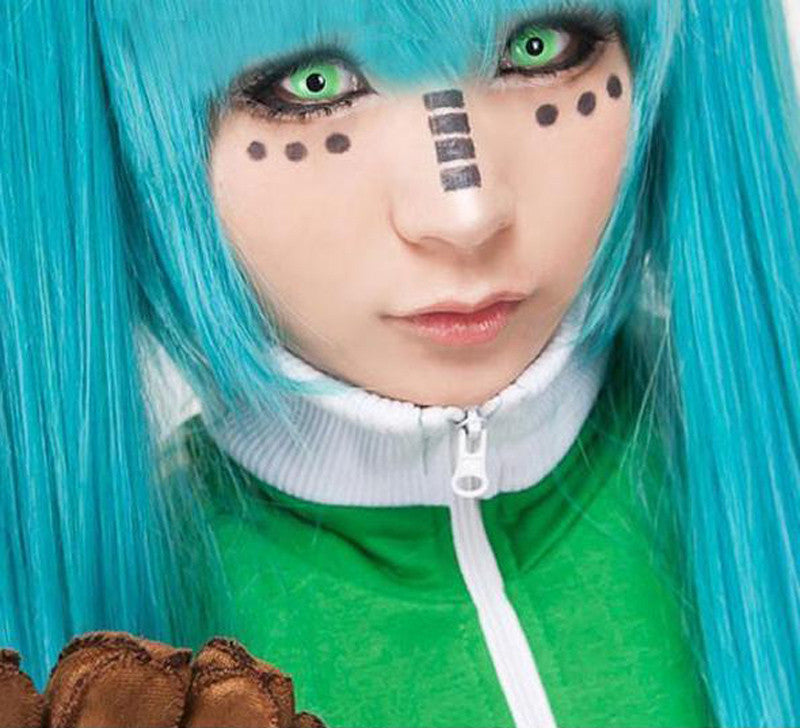 Vivid Green Circle Lenses Main image