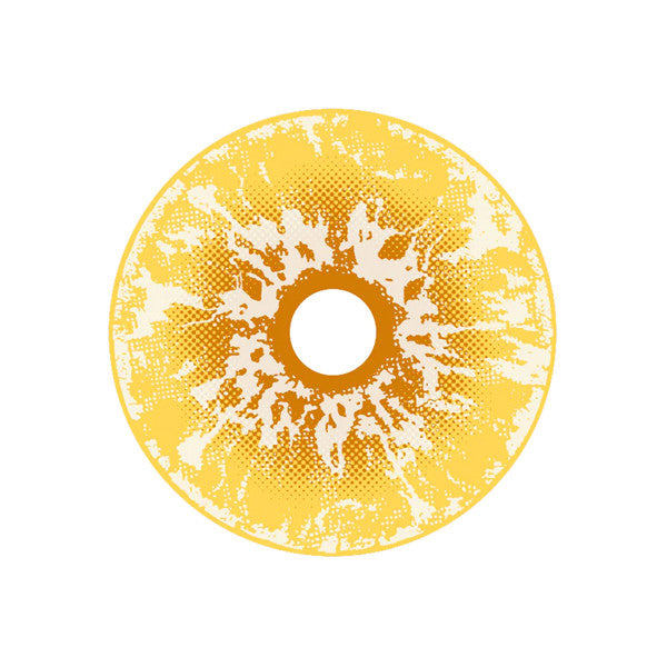White Walker Yellow (Non-UV) Circle Lenses | Yearly