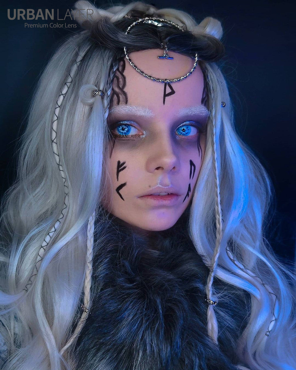 White Walker UV Circle Lenses | Yearly