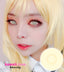 These creepy theatrical 22mm diameter zombie Flesh Eater Sclera special effects contact lenses create a convincing cloudy zombie / undead or dead fish-eyes look. CrazyLab Flesh Eater sclera theatrical circle lenses ship fast from the USA and come with a free contact lens case.