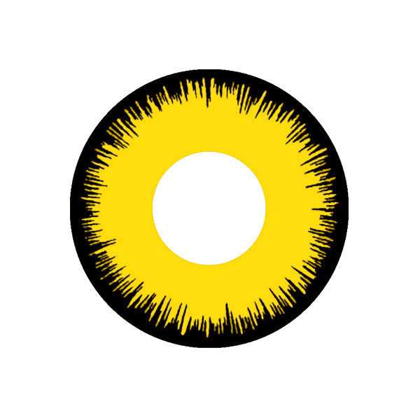 CrazyLab Mystic Yellow Circle Lenses – Kawaii Love Beauty