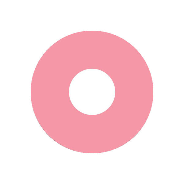 Posy Pink cosmetic colored contact lenses are the perfect shade of Barbie doll pink. Vibrant Posy Pink circle lenses are opaque enough to cover all iris colors to complete your unique statement making look. This vivid pair of pink contacts ships fast from the USA so you can express yourself stat.