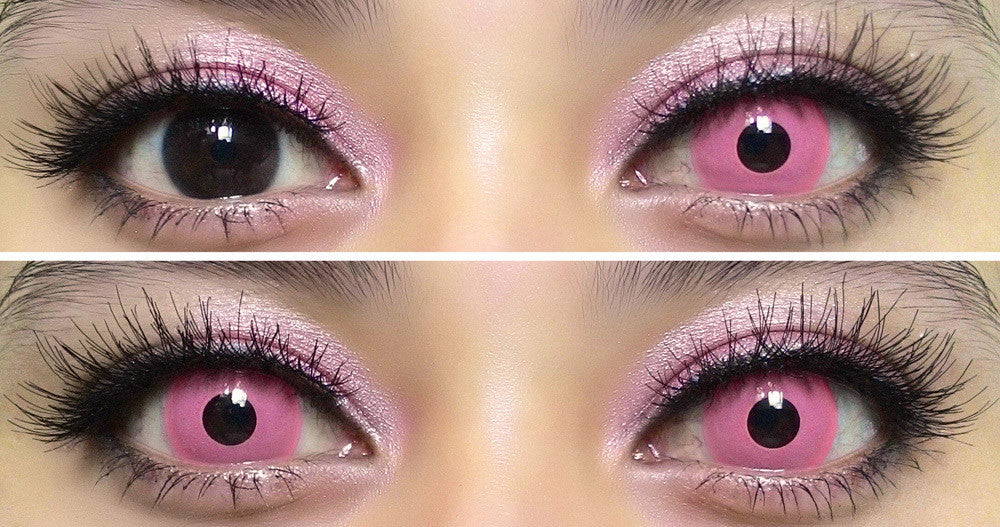 Posy Pink Circle Lenses Secondary image