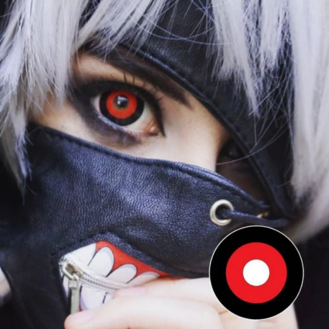 17mm Tokyo Ghoul Mini Sclera Circle Lenses | Yearly