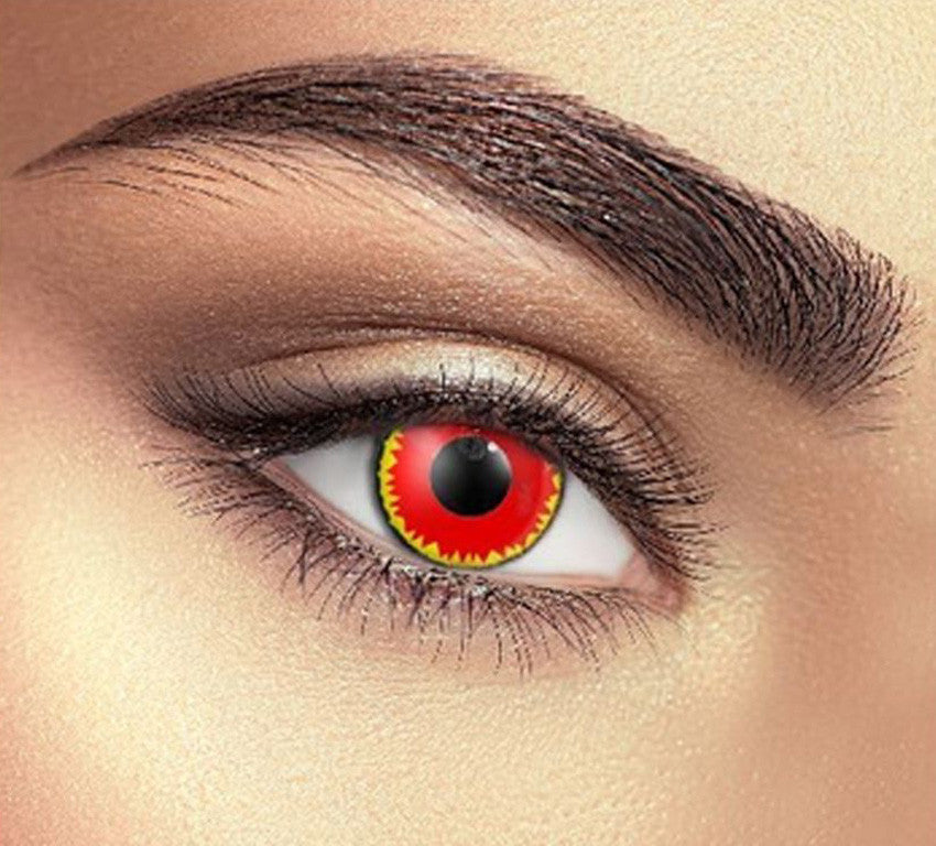 Red Vampire Circle Lenses Secondary image