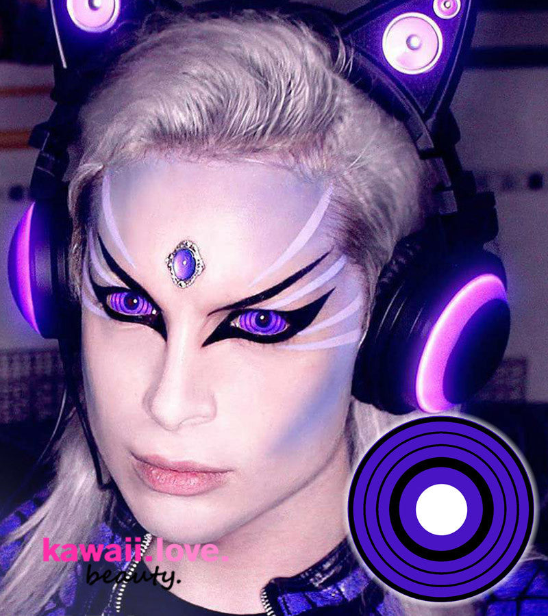 22mm Sclera Violet Colossus Lenses