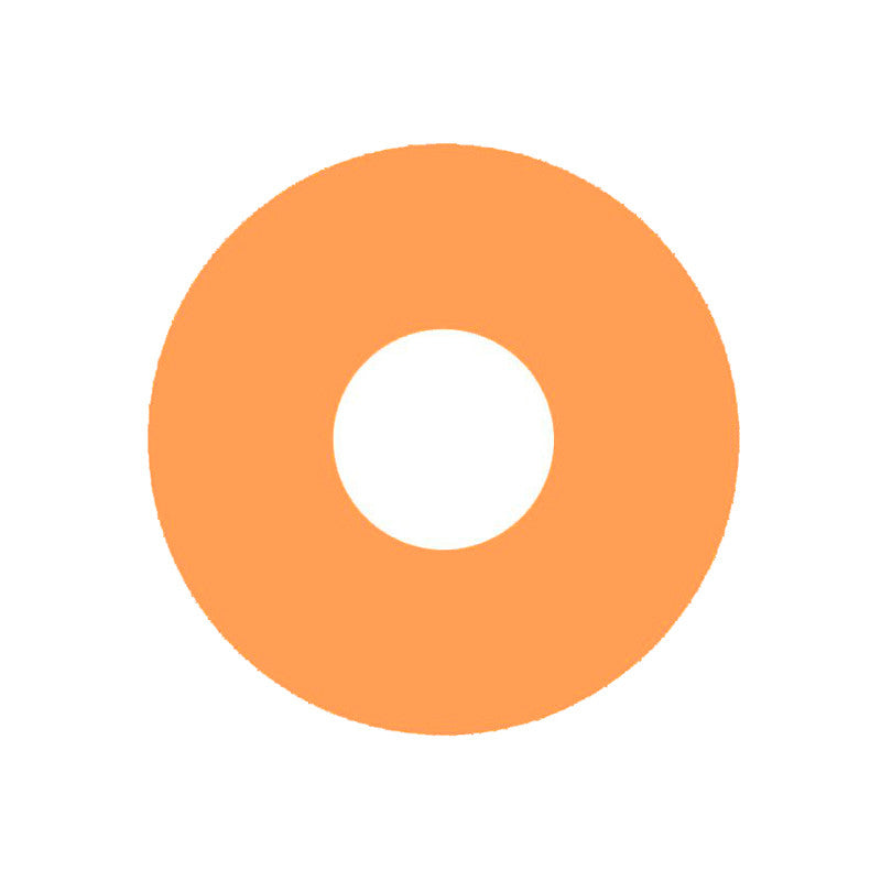 CrazyLab Vivid Orange ultra bright colored contacts are perfect for rave looks or any alternative or unique costume needs. These neon orange circle lenses ship fast from the USA and come with a free contact lens case.