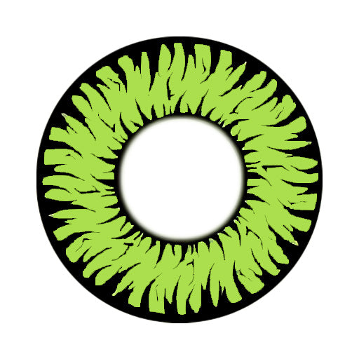New Green Werewolf Circle Lenses | Yearly Contacts