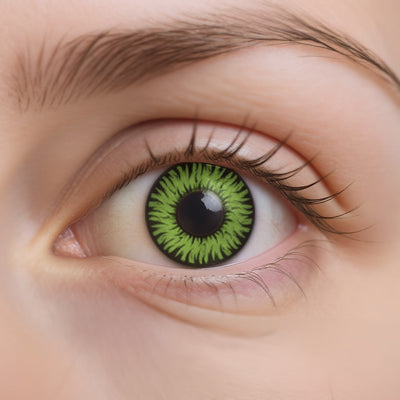 New Green Werewolf Circle Lenses | Yearly Contacts