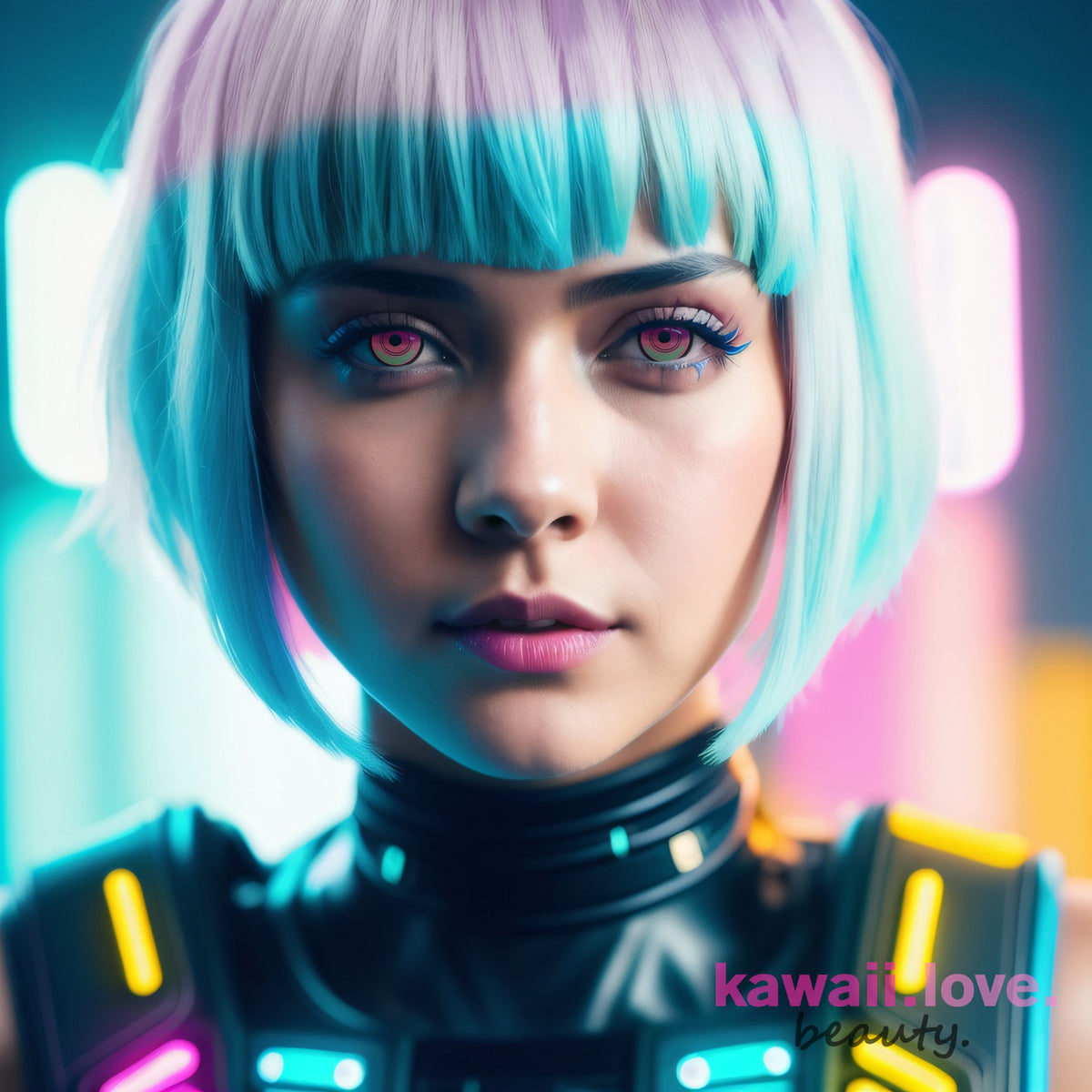 Cyberpunk Lucy Circle Lenses | Yearly