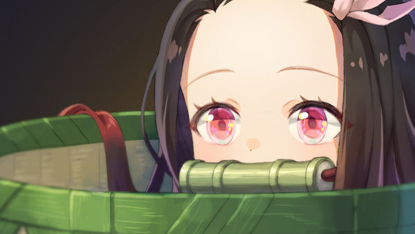 Nezuko Pink Circle Lenses | 1 Year