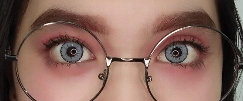 Devil Grey Circle Lenses Secondary image
