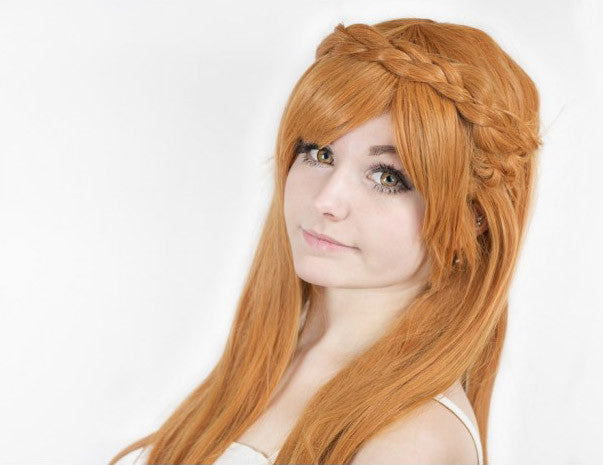 New! Nudy 3 Tones Brown circle lenses by Sweety brand on light eyes. Main image