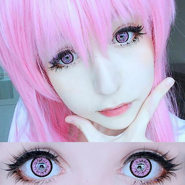 Dolly Eye Pink Circle Lenses