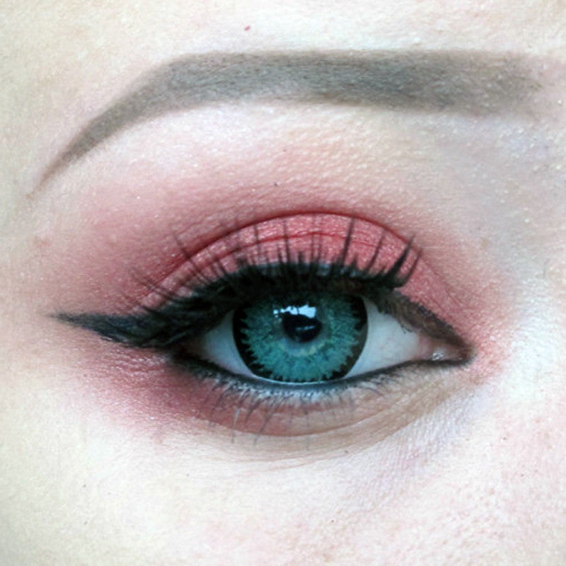 Dolly (Super Nudy) Green Circle Lenses