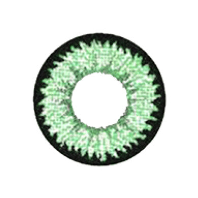 Dolly (Super Nudy) Green Circle Lenses