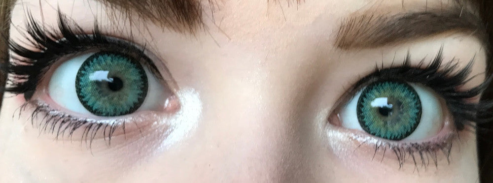 Dolly (Super Nudy) Green Circle Lenses