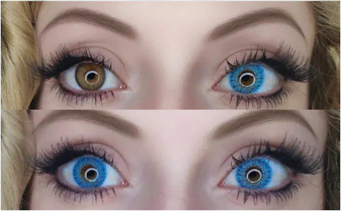 Elegance Snow Blue Colored Lenses Secondary image