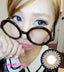 Bambi Grey circle lenses by EOS Korea on model. Bambi Grey circle lenses aka Cookies Grey (A3) are one of the most popular circle lens designs in Japan, worn by gyaru and famous models like Tsubasa Masuwaka to achieve their kawaii doll eyed look. No need to travel to Asia get a pair or two of Bambi circle lenses-- we ship our big eye gray circle lenses from the USA.