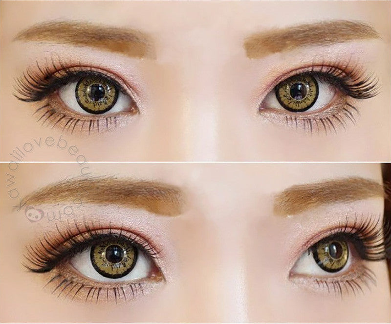 Dolly Eye Brown circle lenses by EOS Main image