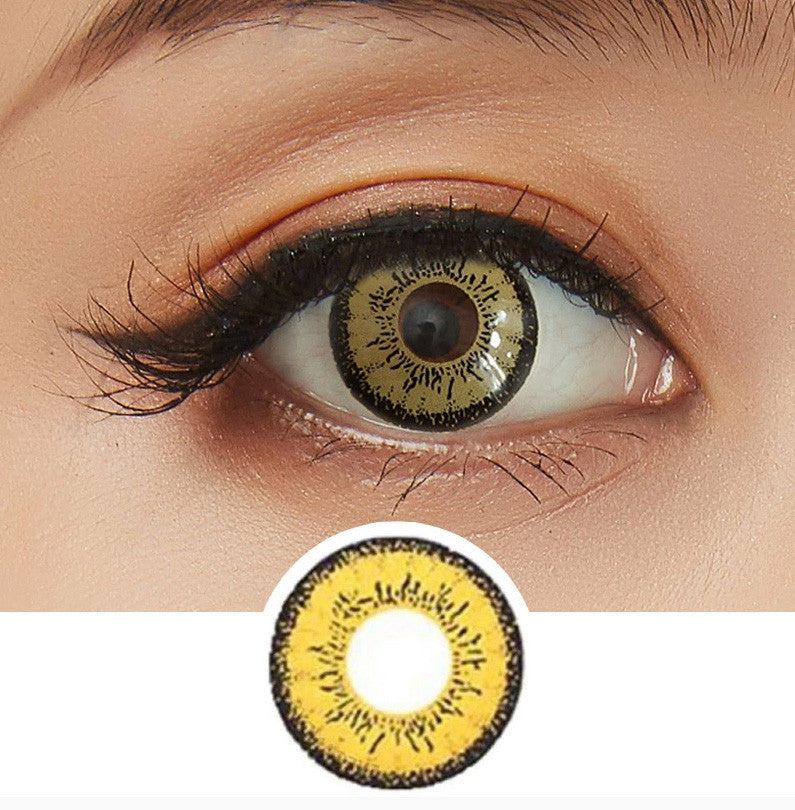 EOS Dolly Eye Brown circle lenses
