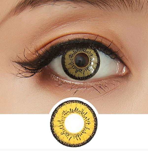 EOS Dolly Eye Brown circle lenses