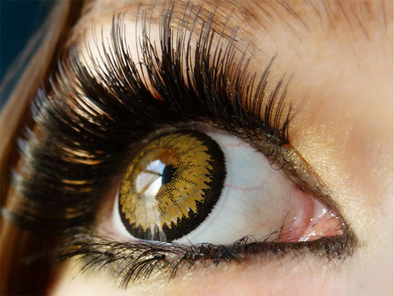 EOS Dolly Eye Super Nudy brown circle lenses