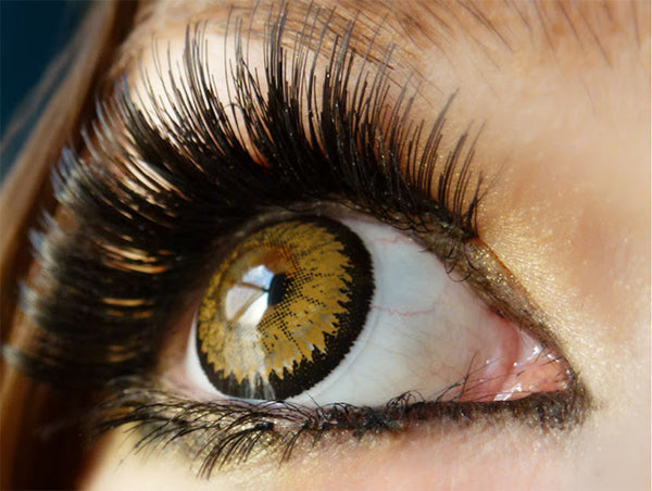 EOS Dolly Eye Super Nudy brown circle lenses