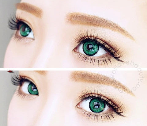 Dolly Eye Green Circle Lenses Secondary image