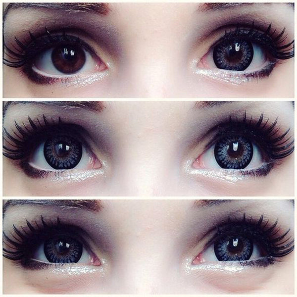 Bambi Grey Circle Lenses