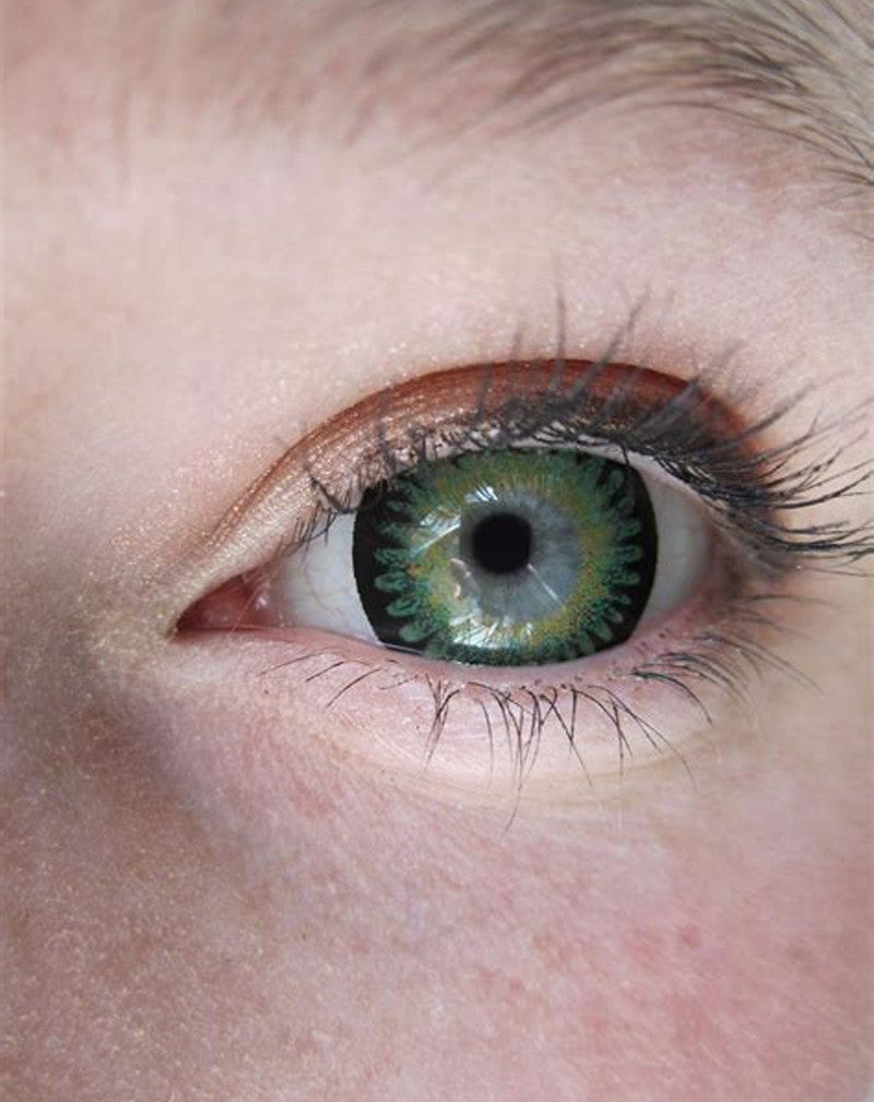 Bambi Green circle lenses for cosplay