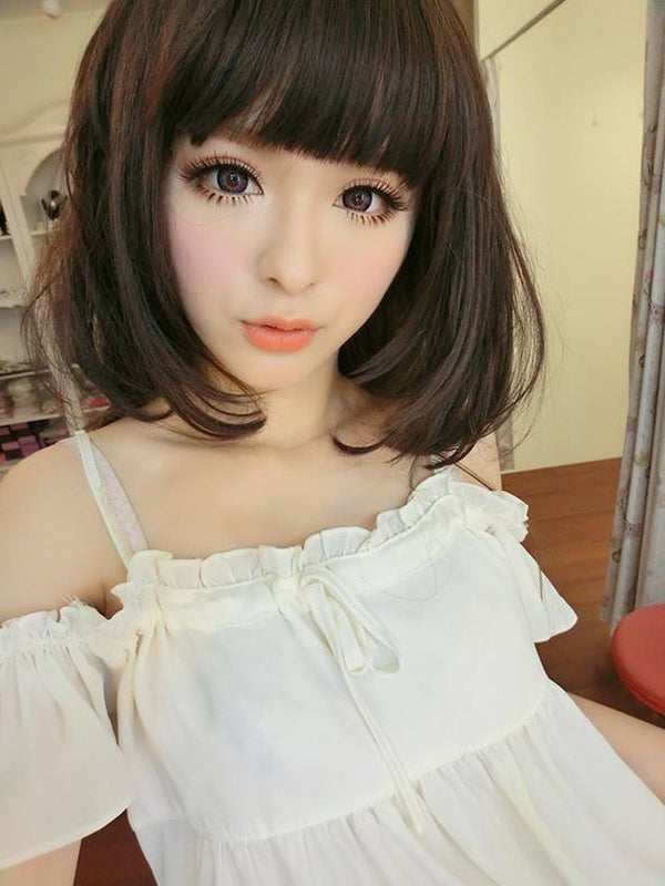 Dolly Bambi Grey circle lenses by EOS