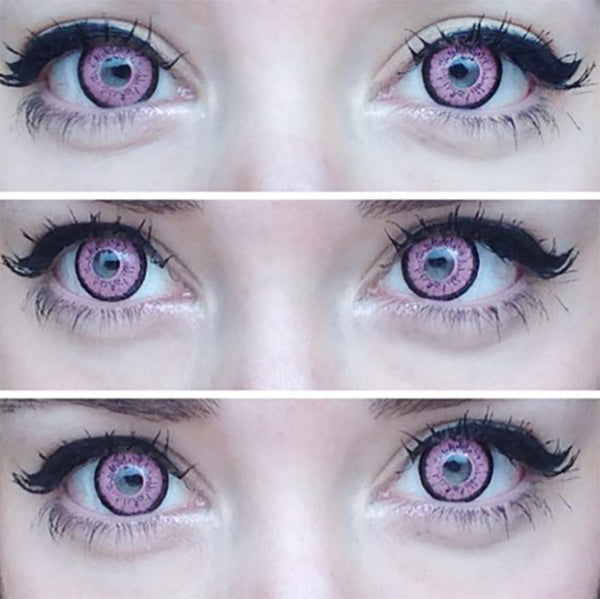 Dolly Eye Pink Circle Lenses