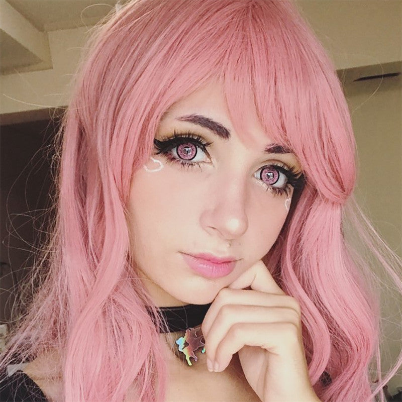 Dolly Eye Pink Circle Lenses