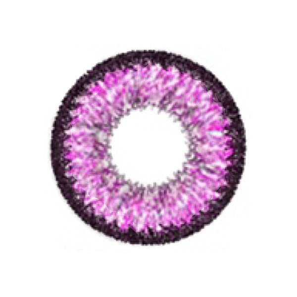 EOS Dolly Eye Princess Nudy Pink circle lenses are deep magenta cosmetic colored contacts that create the ultimate big dolly eyed look and ship fast and *free from the USA!