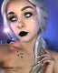 White Mesh R Circle Lenses | 1 Year