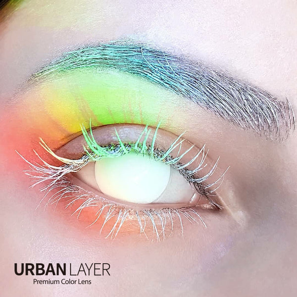 White Blind Circle Lenses