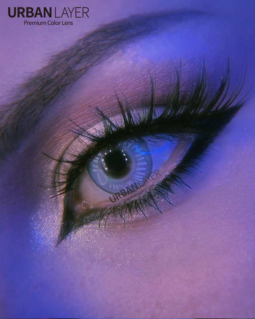Anime Gray Circle Lenses | 1 Year Secondary image
