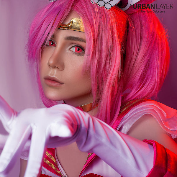 Vivid Pink Circle Lenses