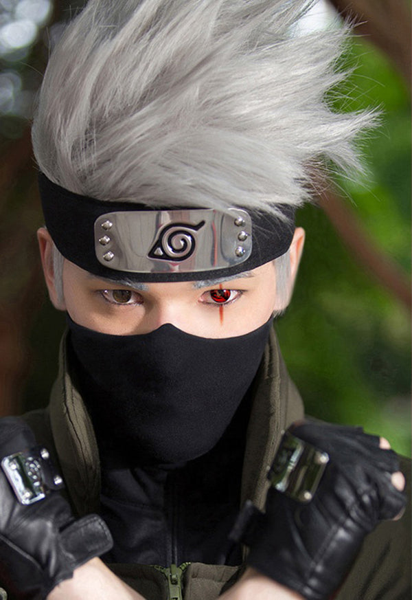 Naruto Kakashi Hatake Mangekyo Sharingan Red Circle Lenses | 1 Year