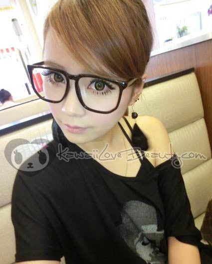 Black Big Ulzzang Glasses